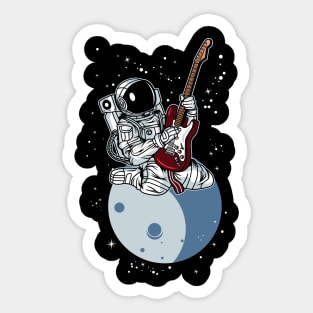 ASTRONAUT ROCK STAR Sticker